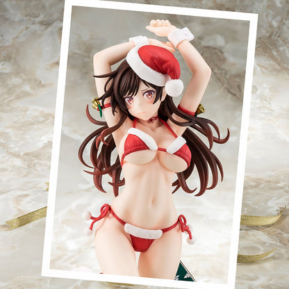 1/6 scaled pre-painted figure of Rent-A-Girlfriend MIZUHARA Chizuru in a Santa Claus bikini de fluffy figure 2nd Xmas - COMING SOON by Super Anime Store