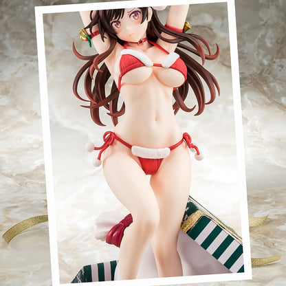 1/6 scaled pre-painted figure of Rent-A-Girlfriend MIZUHARA Chizuru in a Santa Claus bikini de fluffy figure 2nd Xmas - COMING SOON by Super Anime Store