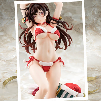 1/6 scaled pre-painted figure of Rent-A-Girlfriend MIZUHARA Chizuru in a Santa Claus bikini de fluffy figure 2nd Xmas - COMING SOON by Super Anime Store