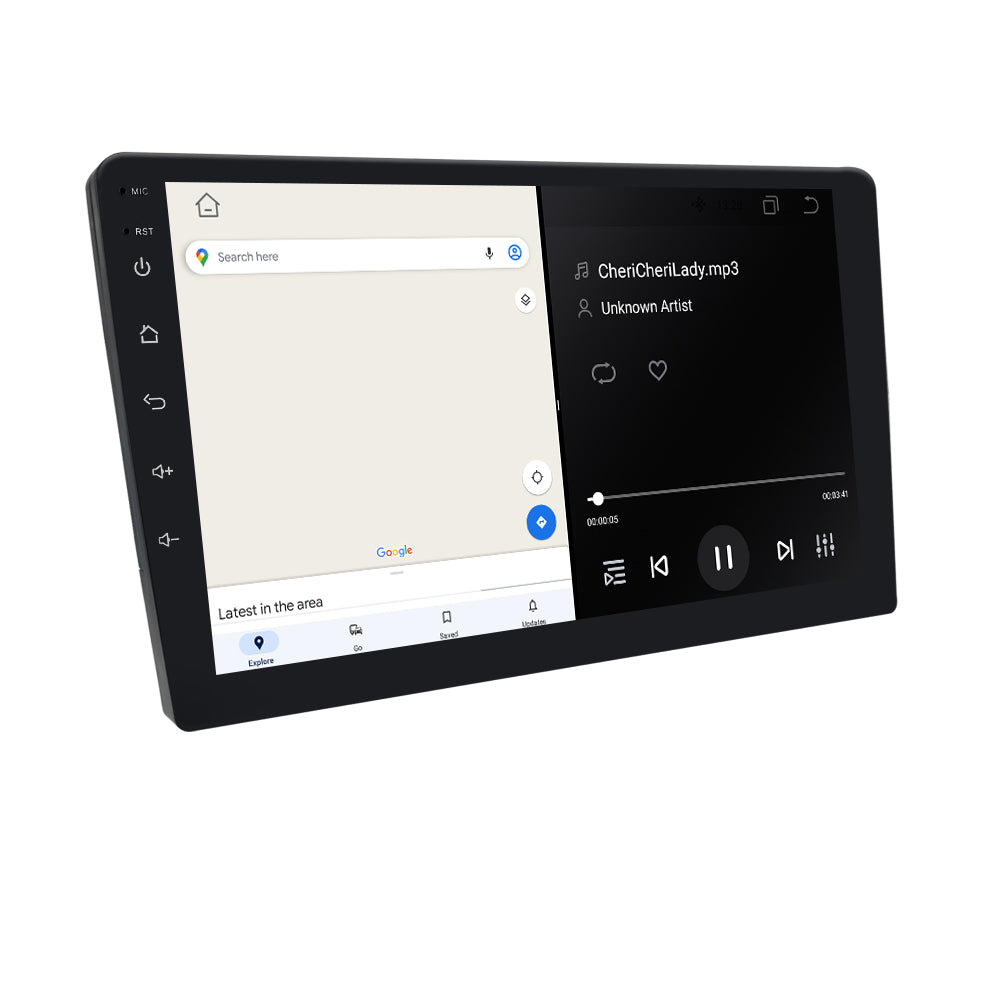 2S Series 9" 4+32GB Touchscreen Android 12 Octa Core QLED 1280*720 Car Gps Navigation Stereo Carplay