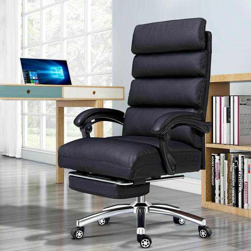 Exectuive Chair High Back Adjustable Managerial Home Desk Chair