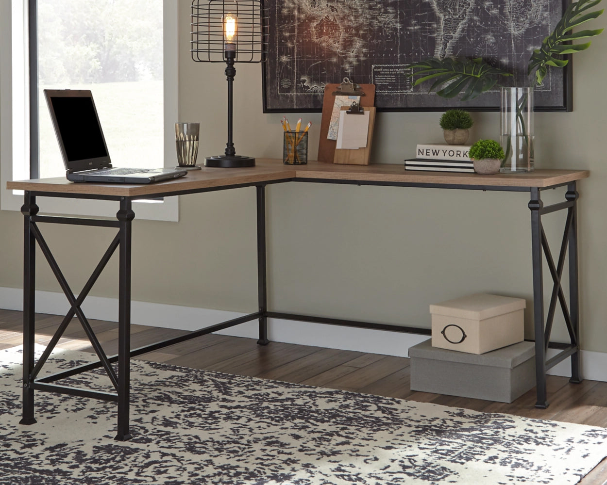 Ashley Casual Jaeparli Home Office L-Desk Z1610378