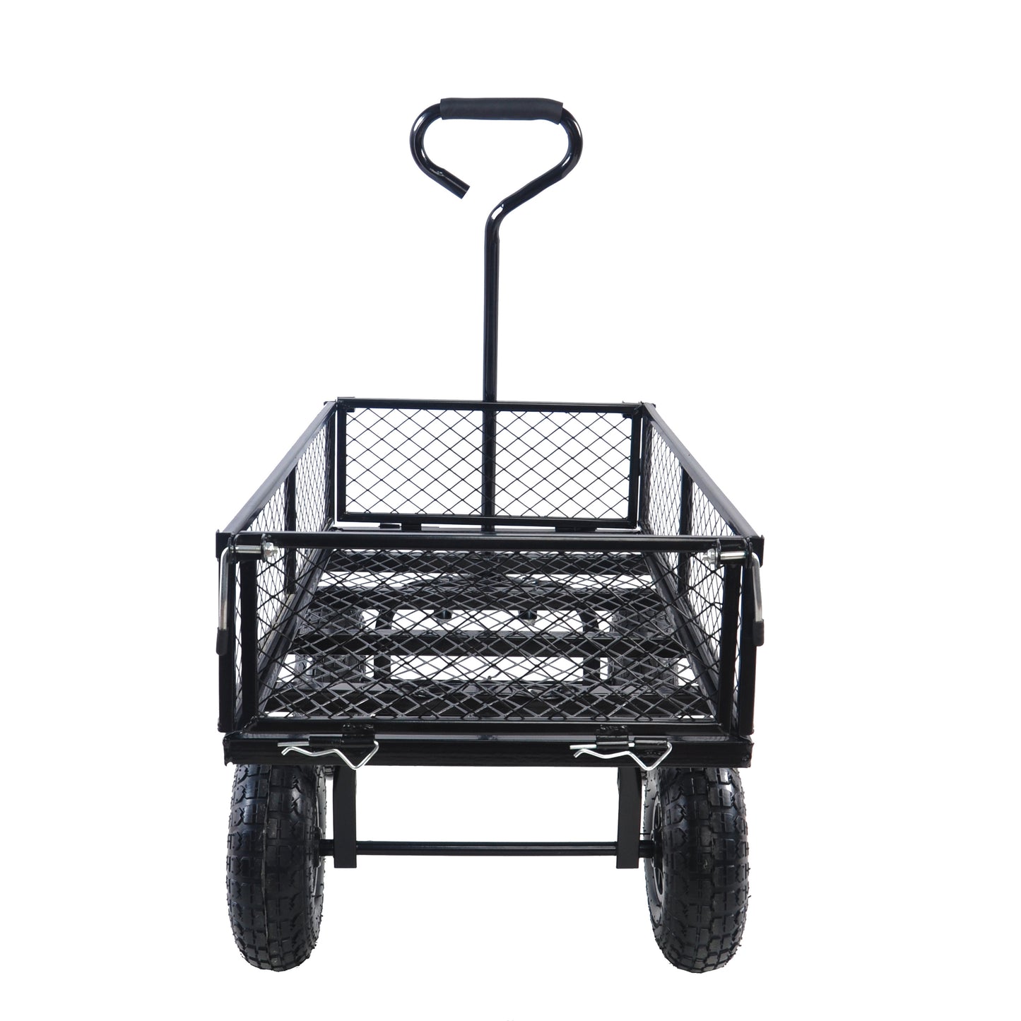 Wagon Cart Garden cart trucks make it easier to transport firewood TC1840BKG