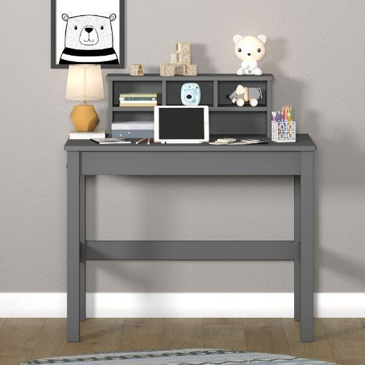 ACME Logan Writing Desk, Gray Finish 92995