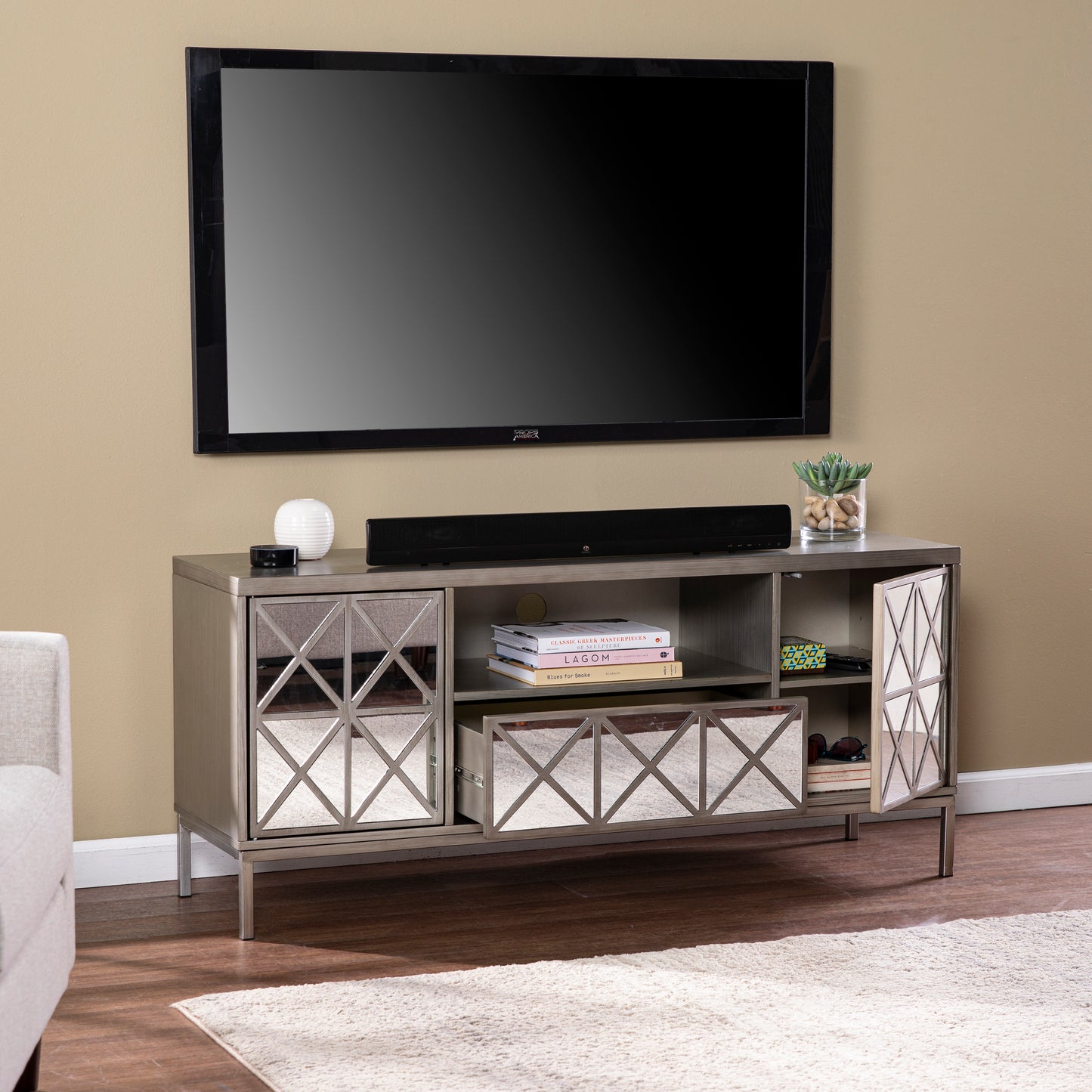 Downley Storage TV/Media Stand