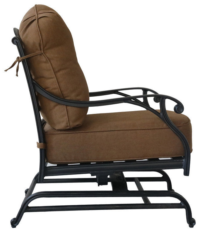 Club Motion Chair, Brown, Set of 2