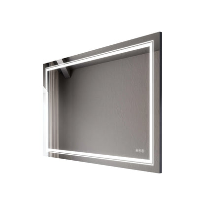 3660inch  Bathroom LED mirror Anti- fog mirror with button