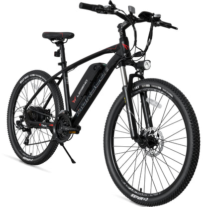 Electric Assist City Bike, Adult 26'' Ebike Hybrid Mountain Bicycles Electric Cruiser Bike with 350W Motor Removable 36V 10.4Ah Lithium Battery Aluminium Frame Commute Bike with Shimano 21 Speed Gears