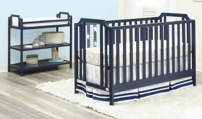 Celeste 3-in-1 Convertible Island Crib Navy Blue