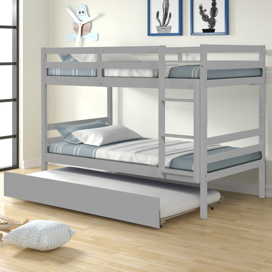 TWIN BUNKBED WITH TRUNDLE