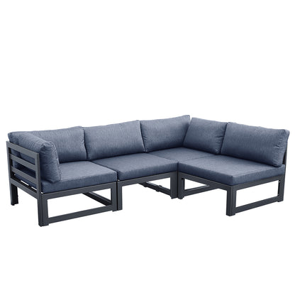 Outdoor sofa 4 pieces