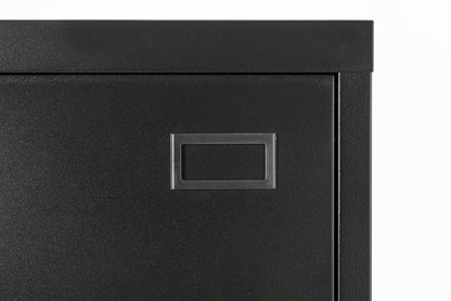 2 Drawer Lateral Filing Cabinet for Legal/Letter A4 Size, Large Deep Drawers Locked by Keys, Locking Wide File Cabinet for Home Office, Metal Steel