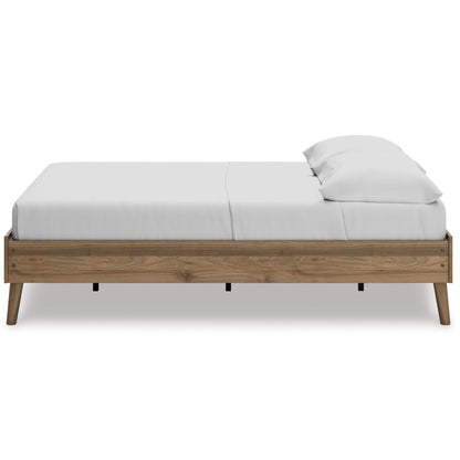 Ashley Aprilyn Honey Contemporary Full Platform Bed EB1187-112