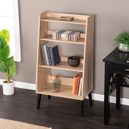 Berritza Midcentury Modern Bookshelf - Natural