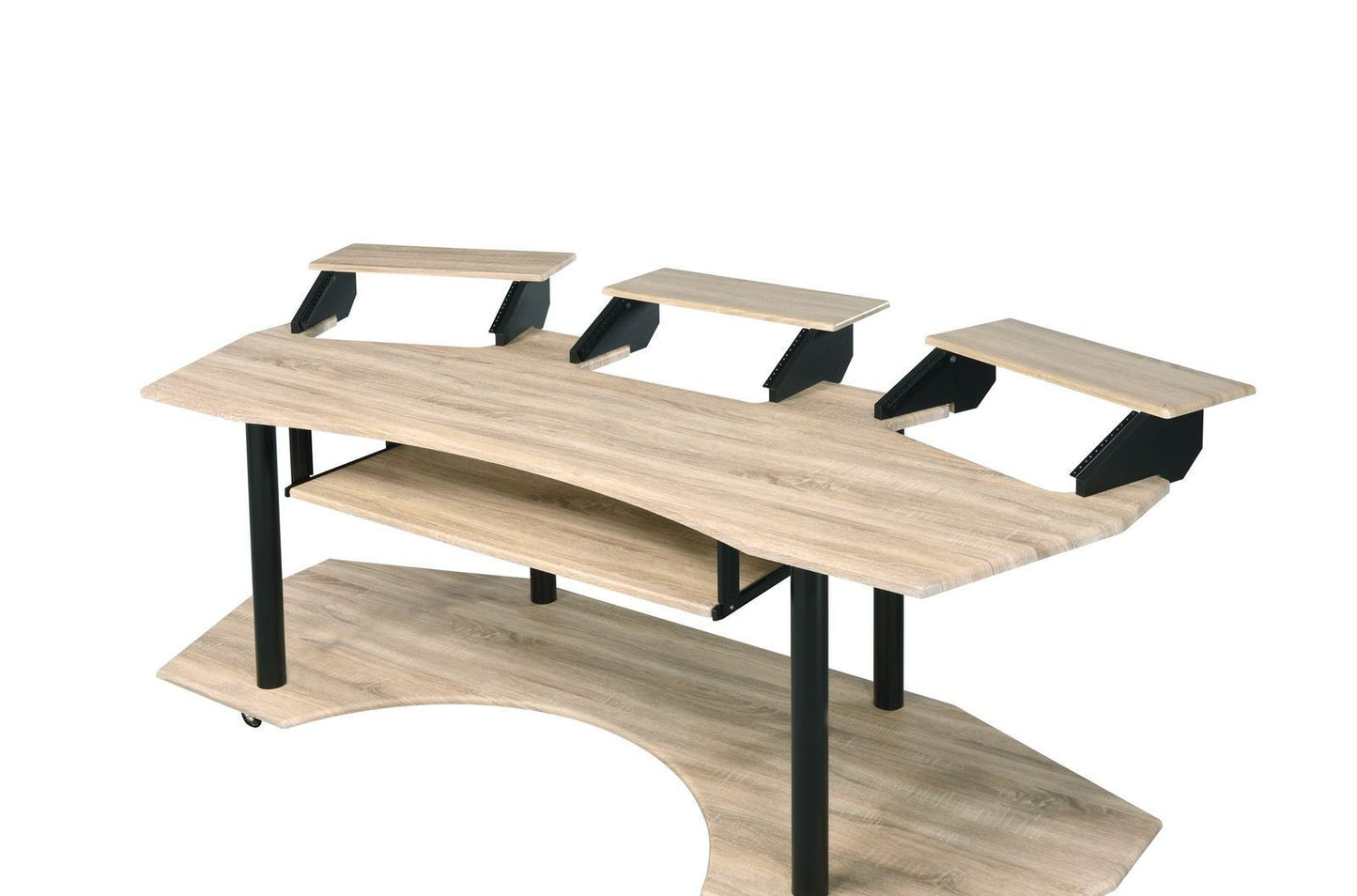 ACME Eleazar Computer Desk, Natural Oak 92897