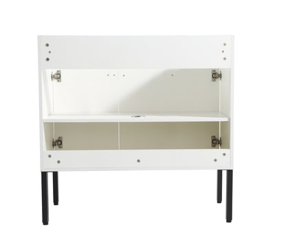 Bathroom Vanity with Sink 36 Inch, with Soft Close Doors, 36x18