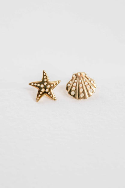 Ocean Breeze Stud Earrings