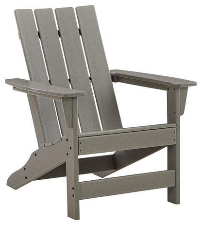 Ashley Visola Gray Contemporary Adirondack Chair P802-898