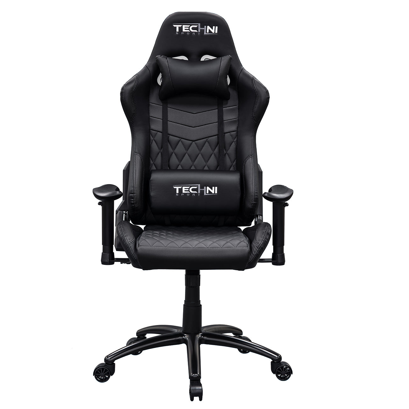 Techni Sport TS-5100 Ergonomic High Back Racer Style PC Gaming Chair, Black