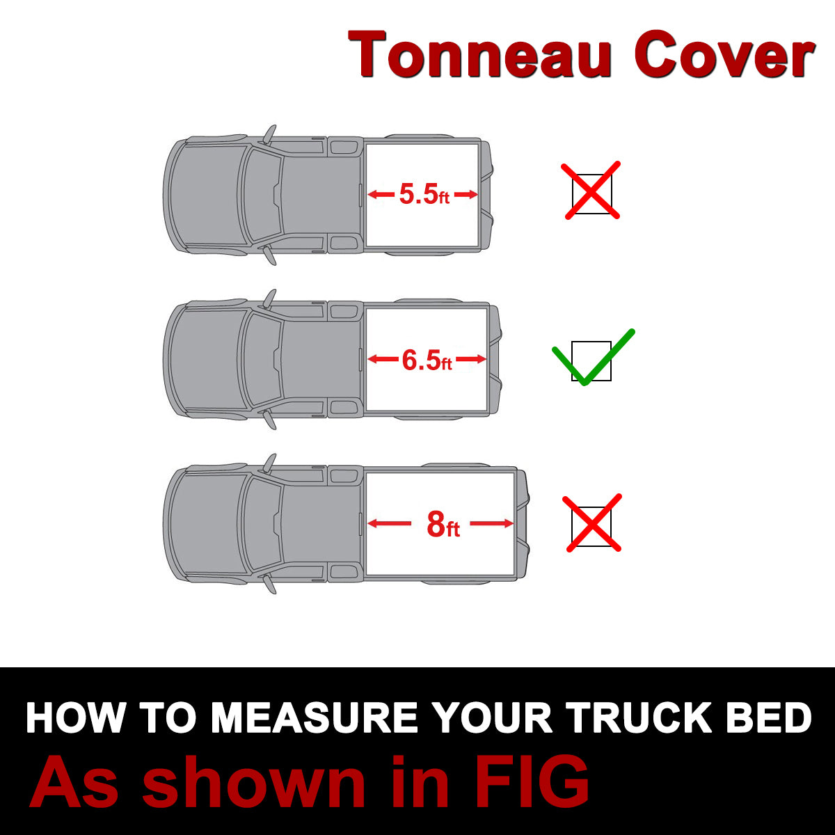 6.5\' Bed Soft Roll-Up Tonneau Cover For 2006-08 Lincoln Mark LT 07-14 Ford F150