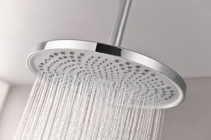 Shower Head - High Pressure Rain - Luxury Modern Look - No Hassle Tool-less 1-Min Installation - The Perfect Adjustable Replacement For Your Bathroom Shower Heads