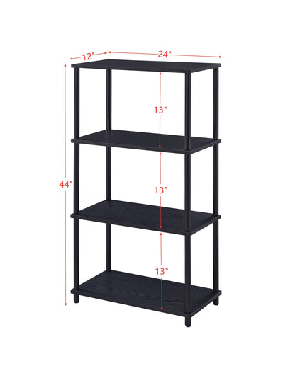 ACME Nypho Bookshelf, Black Finish 92739