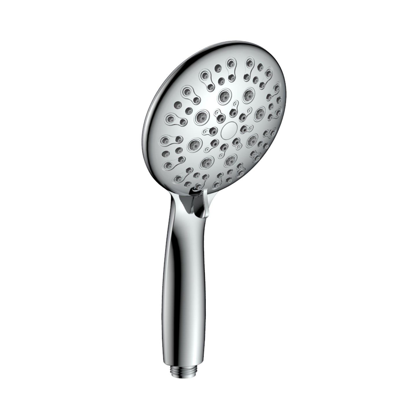 Large Amount of water Multi Function Shower Head - Shower System with 4." Rain Showerhead, 6-Function Hand Shower, Simple Style, Chrome