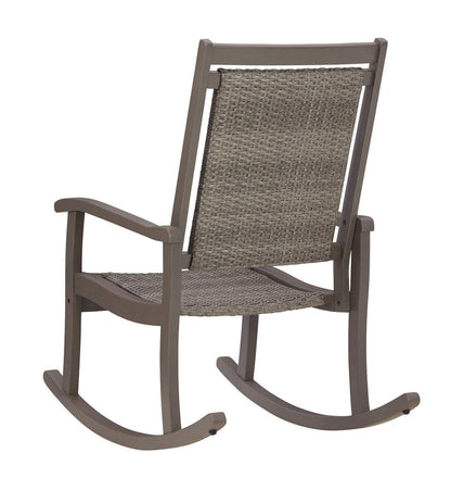 Ashley Emani Gray Casual Rocking Chair P168-828