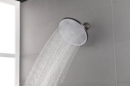 Shower Head - High Pressure Rain - Luxury Modern Look - No Hassle Tool-less 1-Min Installation - The Perfect Adjustable Replacement For Your Bathroom Shower Heads