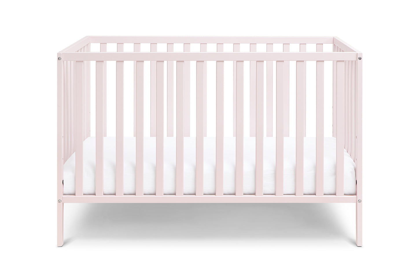 Palmer 3-in-1 Convertible Island Crib Pastel Pink