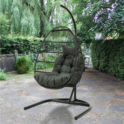 EGG SHAPE SWING CHAIR PATIO GRADEN HOME