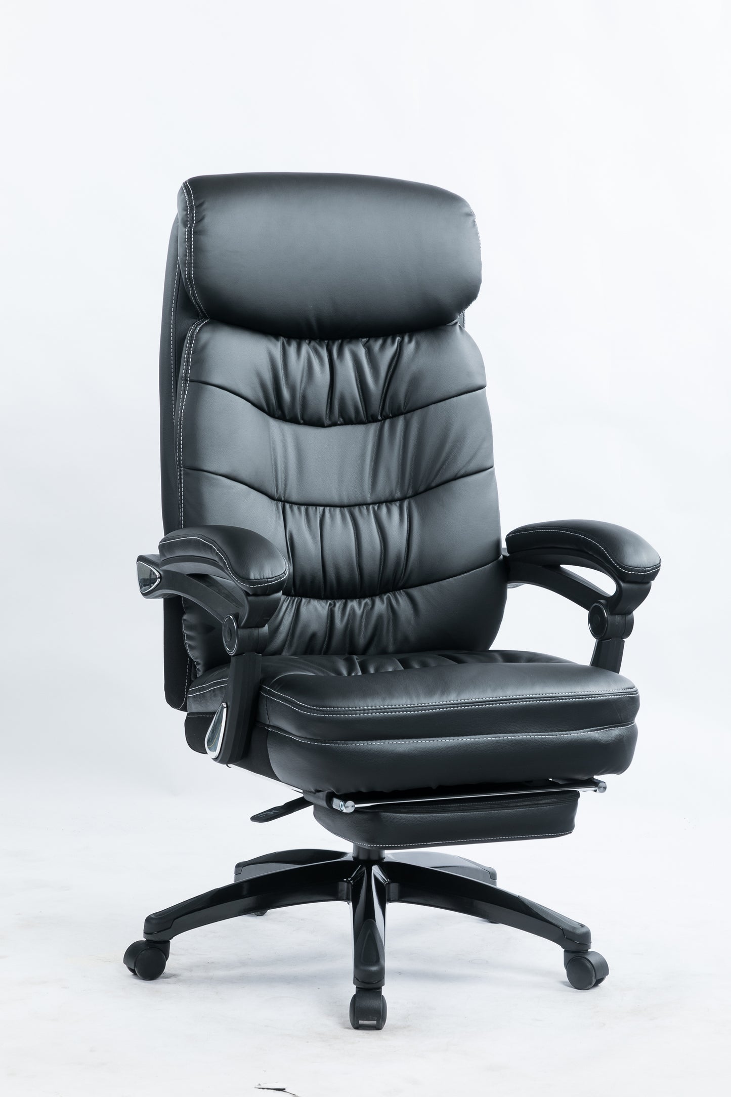 Vanbow.Office Chair,Adjustable rotary office executive chair/PU leather+PVC/heavy weight