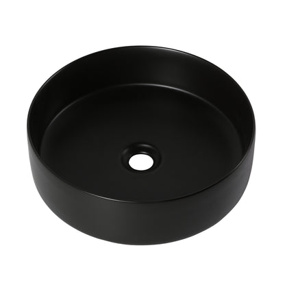 Ceramic Circular Vessel Bathroom Sink