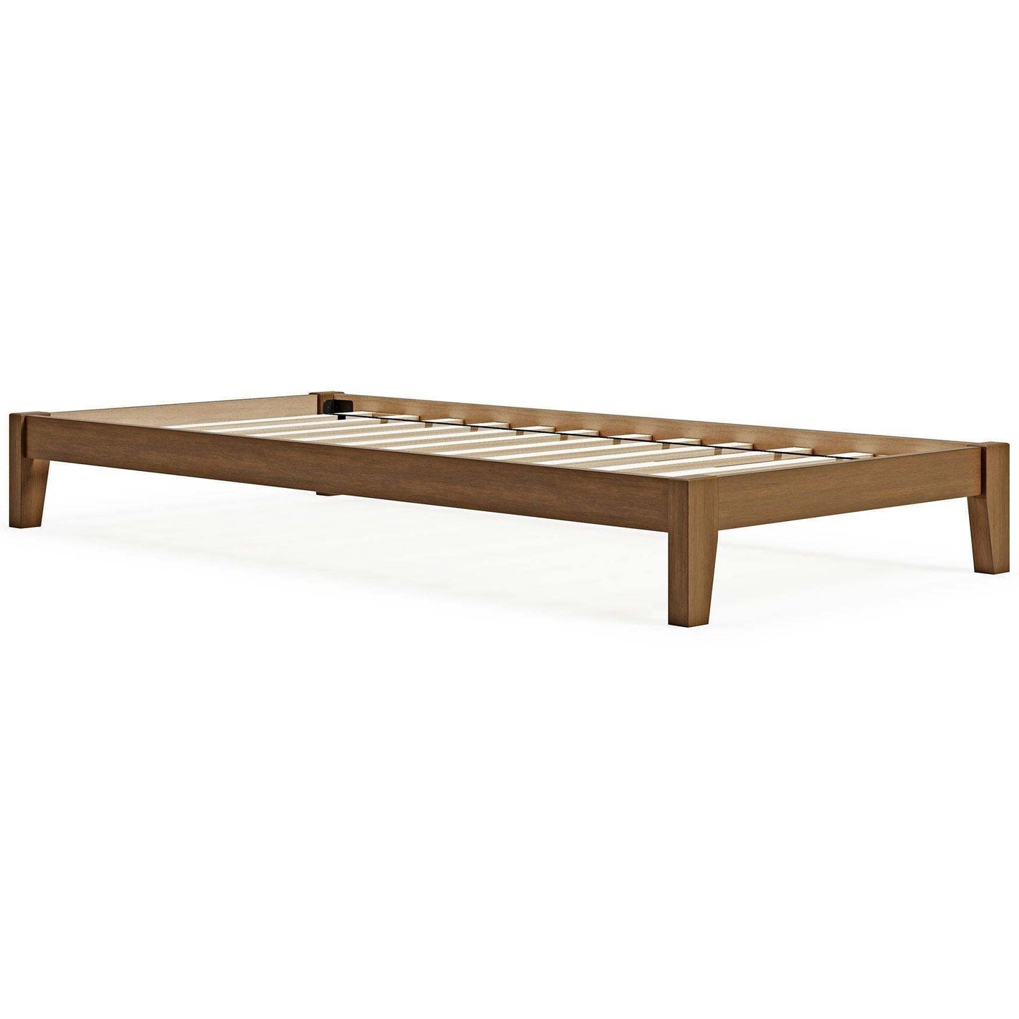 Ashley Tannally Light Brown Casual Twin Platform Bed B095-171