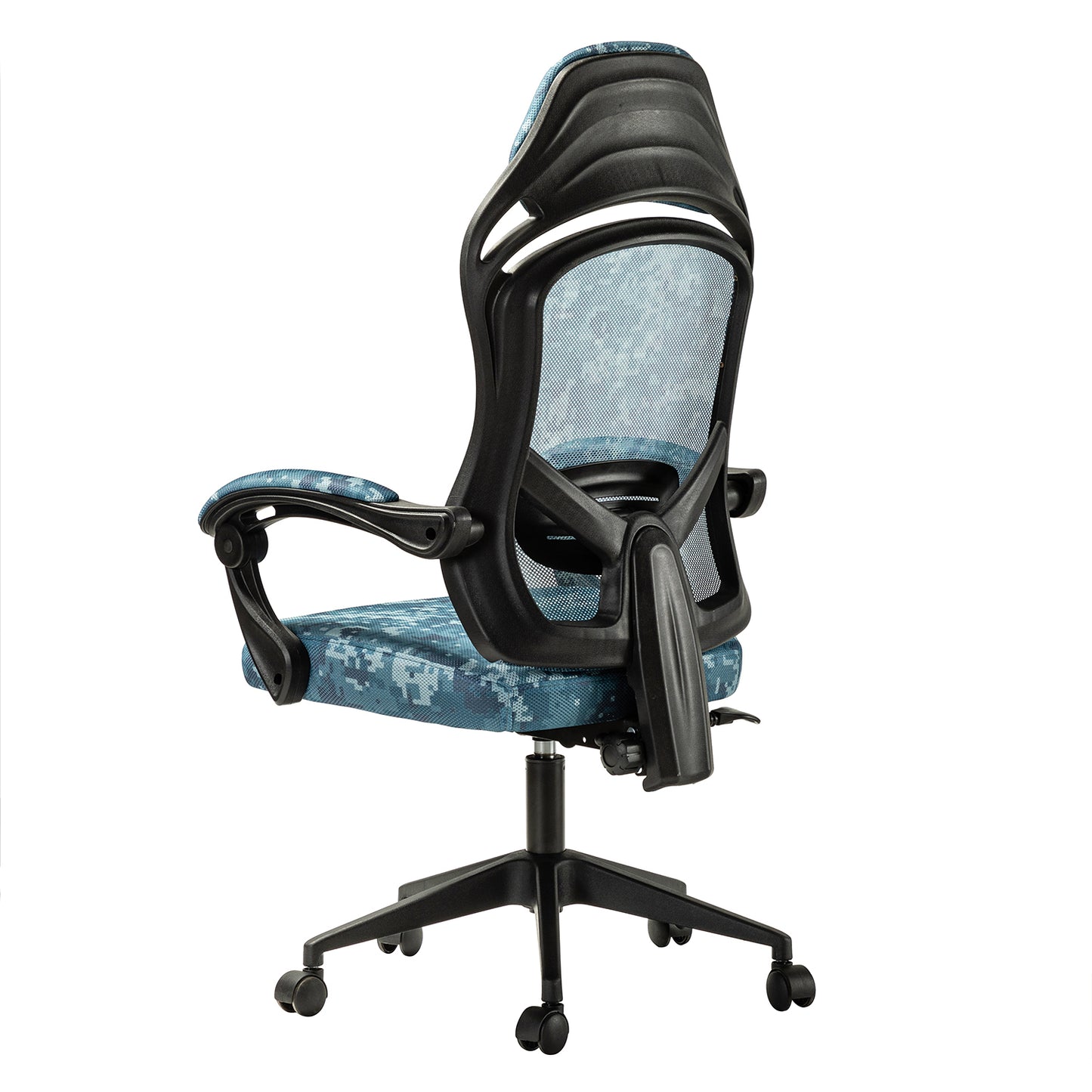 Nina Swivel Camouflage Gaming Chair with Adjustable Height