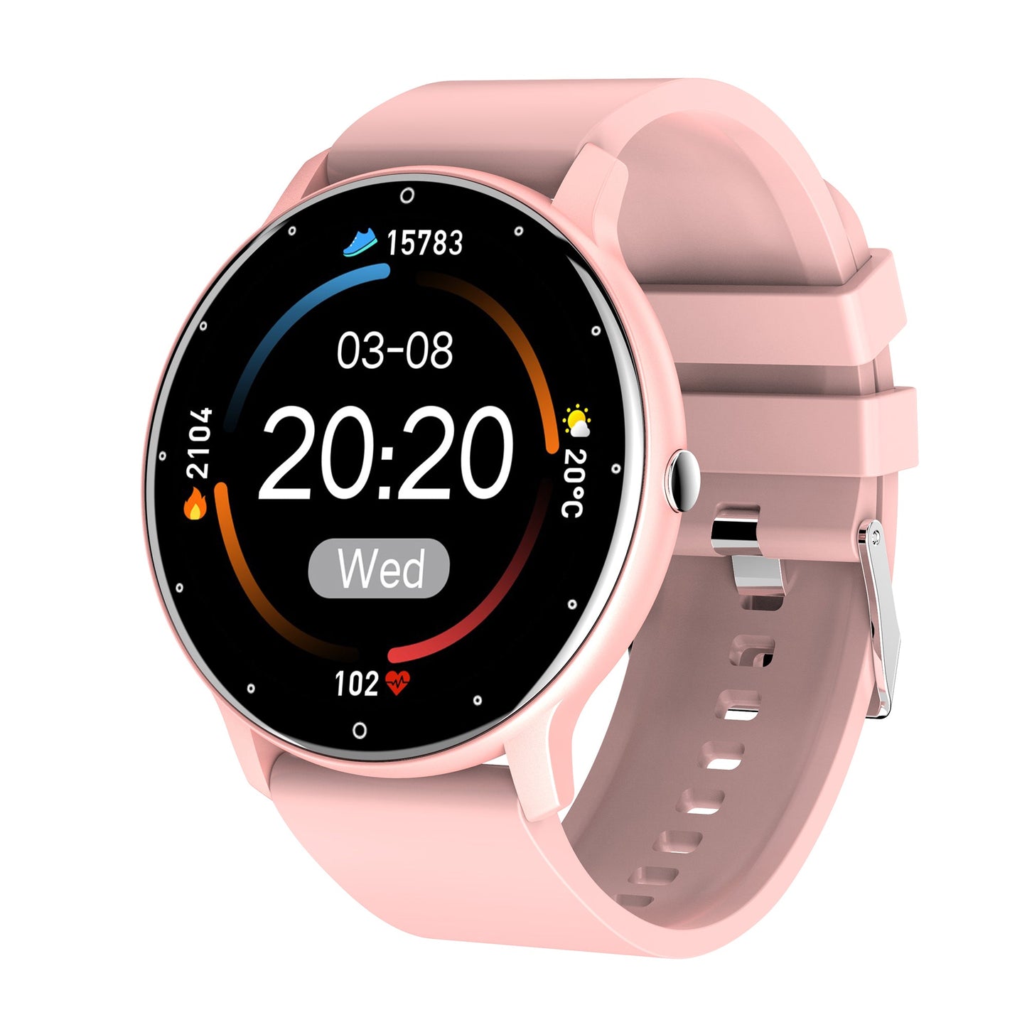 Duo Smartwatch Wellness And Activity Streamers by VistaShops