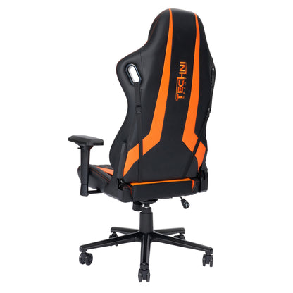 Techni Sport TS-84 Ergonomic High Back Racer Style PC Gaming Chair, Orange