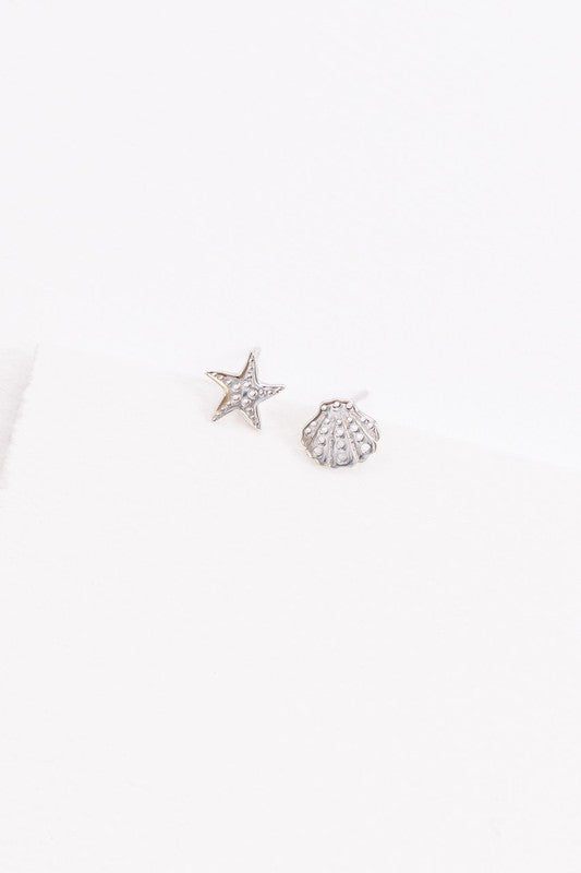 Ocean Breeze Stud Earrings