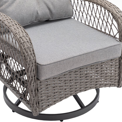 3pcs Outdoor Furniture Modern Wicker set