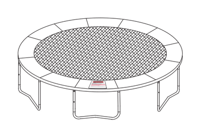 Jumping Mat for 12ft trampoline ONLY FOR SW000032