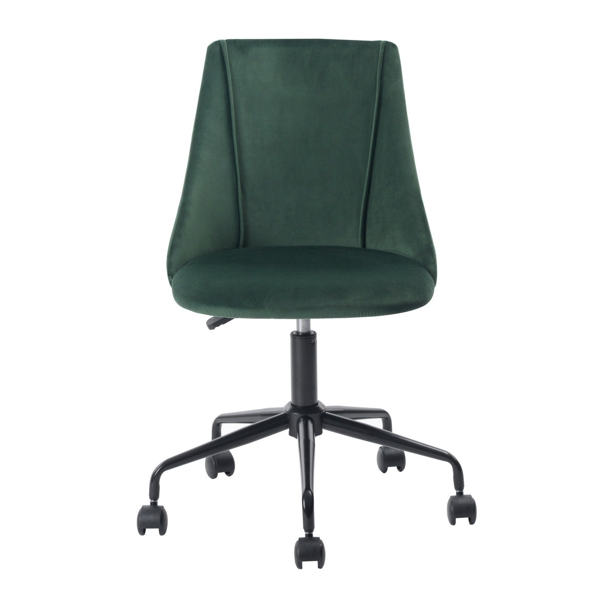 Velvet Upholstered Task Chair/ Home Office Chair - Green