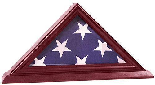 Flag Connections 3'x5' Flag Display Case, Shadow Box (Not for Burial Funeral Flag) by The Military Gift Store