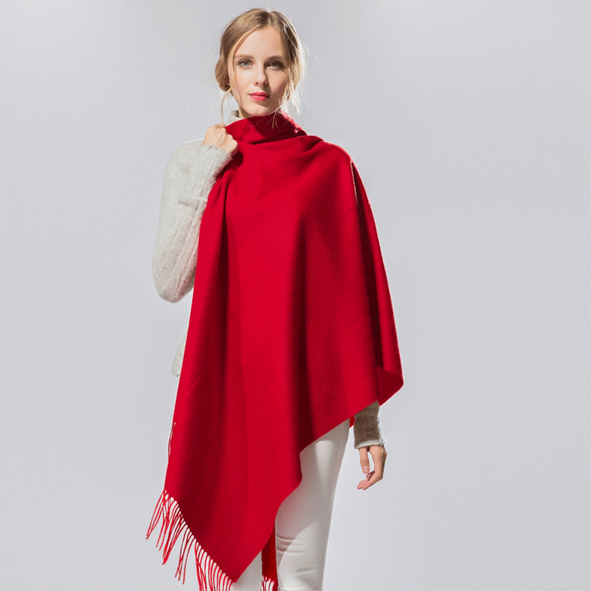 Lavisha Cashmere Blend Wool Scarf For Warmth And Elegance by VistaShops