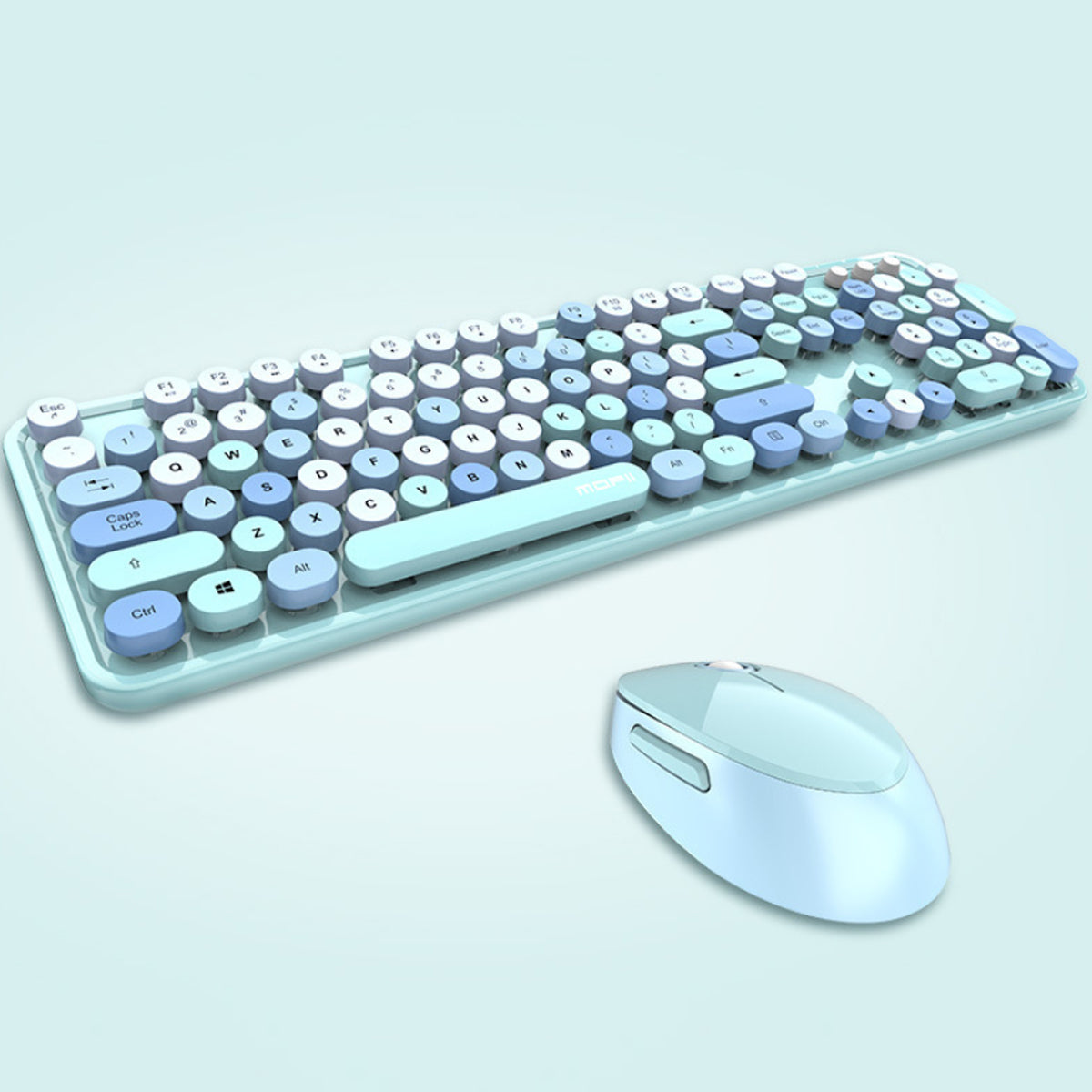 Spring Multi Wireless Keyboard And Mouse Set by VistaShops