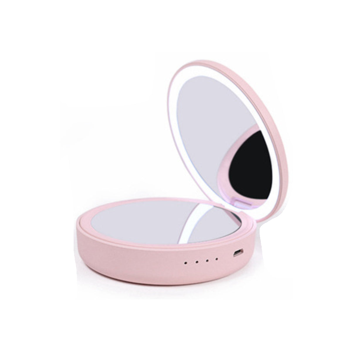 Compact Mirror With Portable Phone Charger by VistaShops