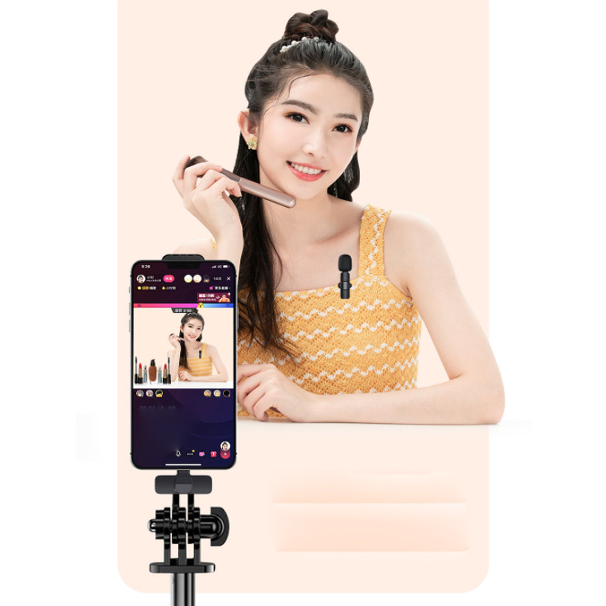 Karaoke and Influencer Mini Mic For SmartPhone by VistaShops