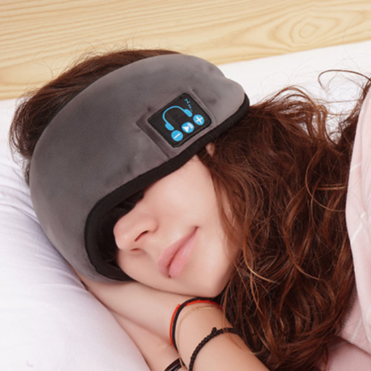 EZ Sleep Eye Blind Fold with Bluetooth Music by VistaShops