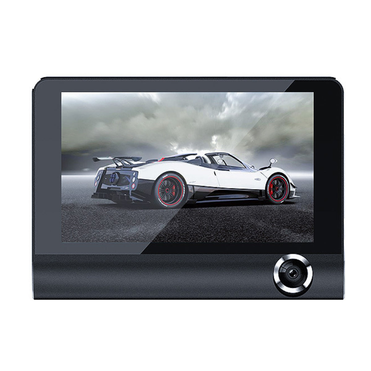 Safe Drive Dual Camera Car Dash Cam With Large Screen by VistaShops