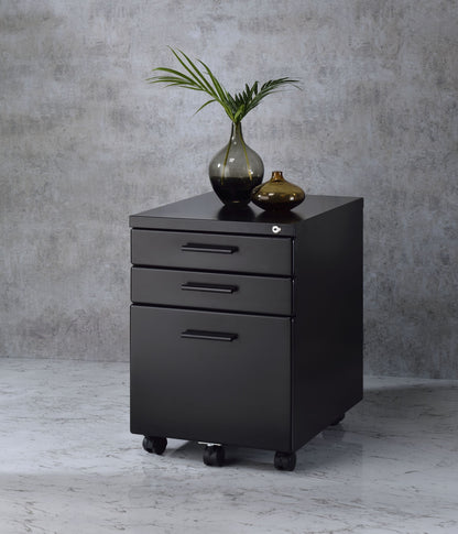 ACME Peden File Cabinet, Black 92880