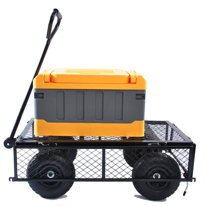 Wagon Cart Garden cart trucks make it easier to transport firewood TC1840BKG